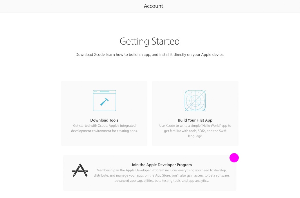 Appstoreconnect. Apple developer account. Тип аккаунта Apple developer.